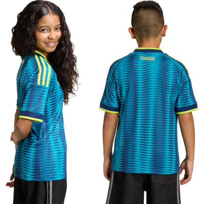 adidas Youth Colombia Away 2026 Stadium Jersey