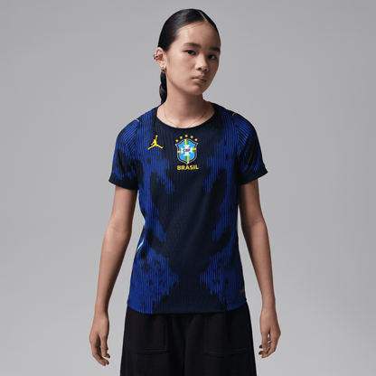 Nike Brasil Futebol x Jordan 2026 Youth Authentic Match Away Jersey