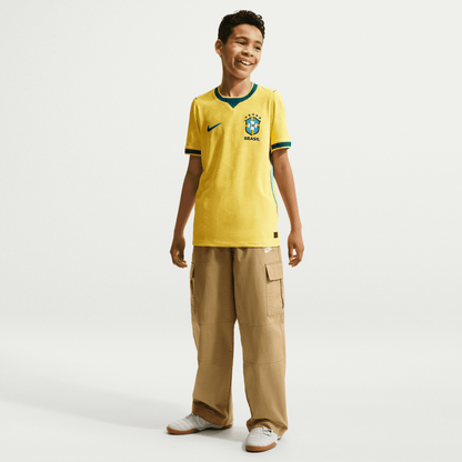 Nike Youth Brasil Home 2026 Authentic Match Jersey