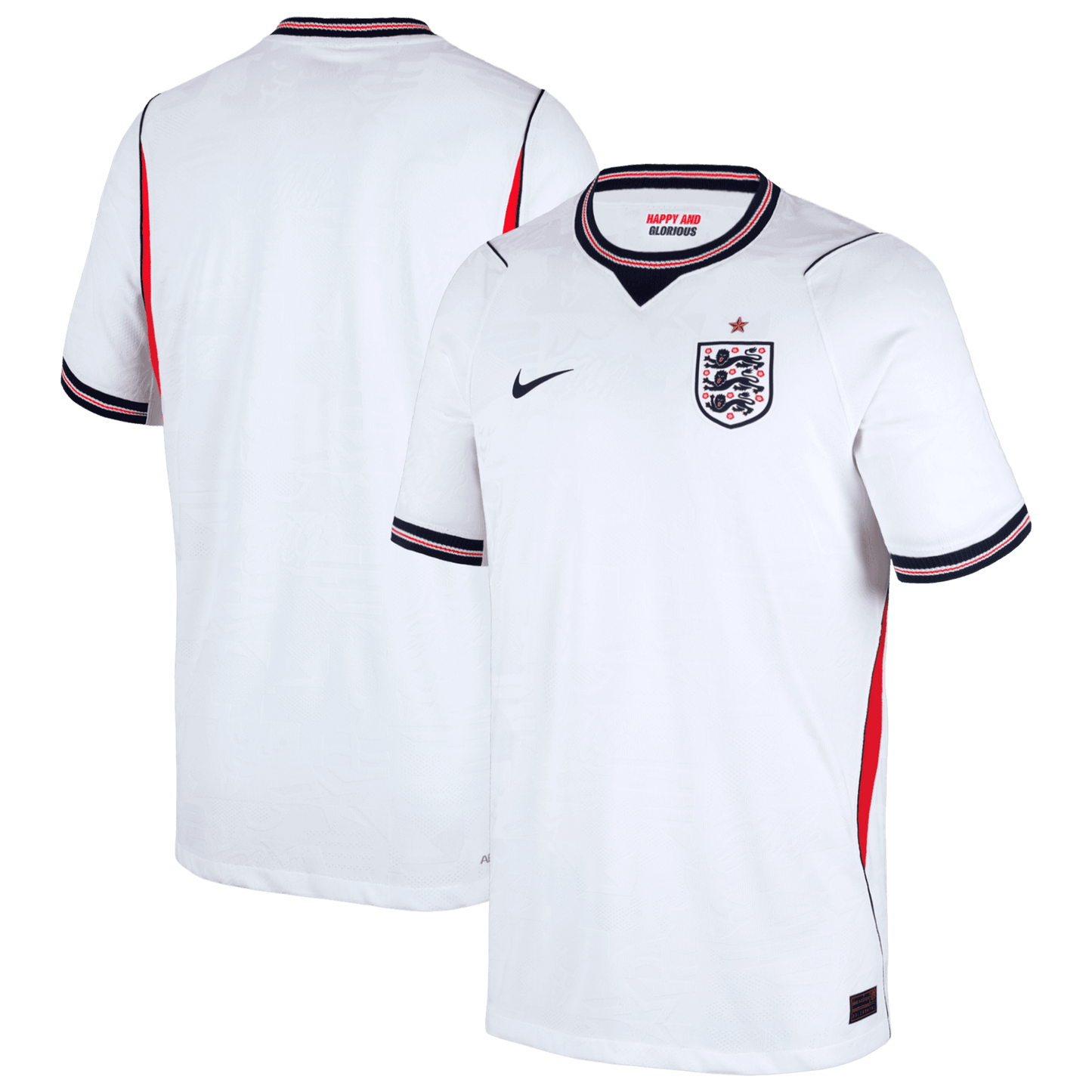 Nike Youth England Home 2026 Authentic Match Jersey