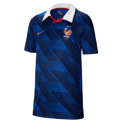 Nike Youth France Home 2026 Stadium Jersey