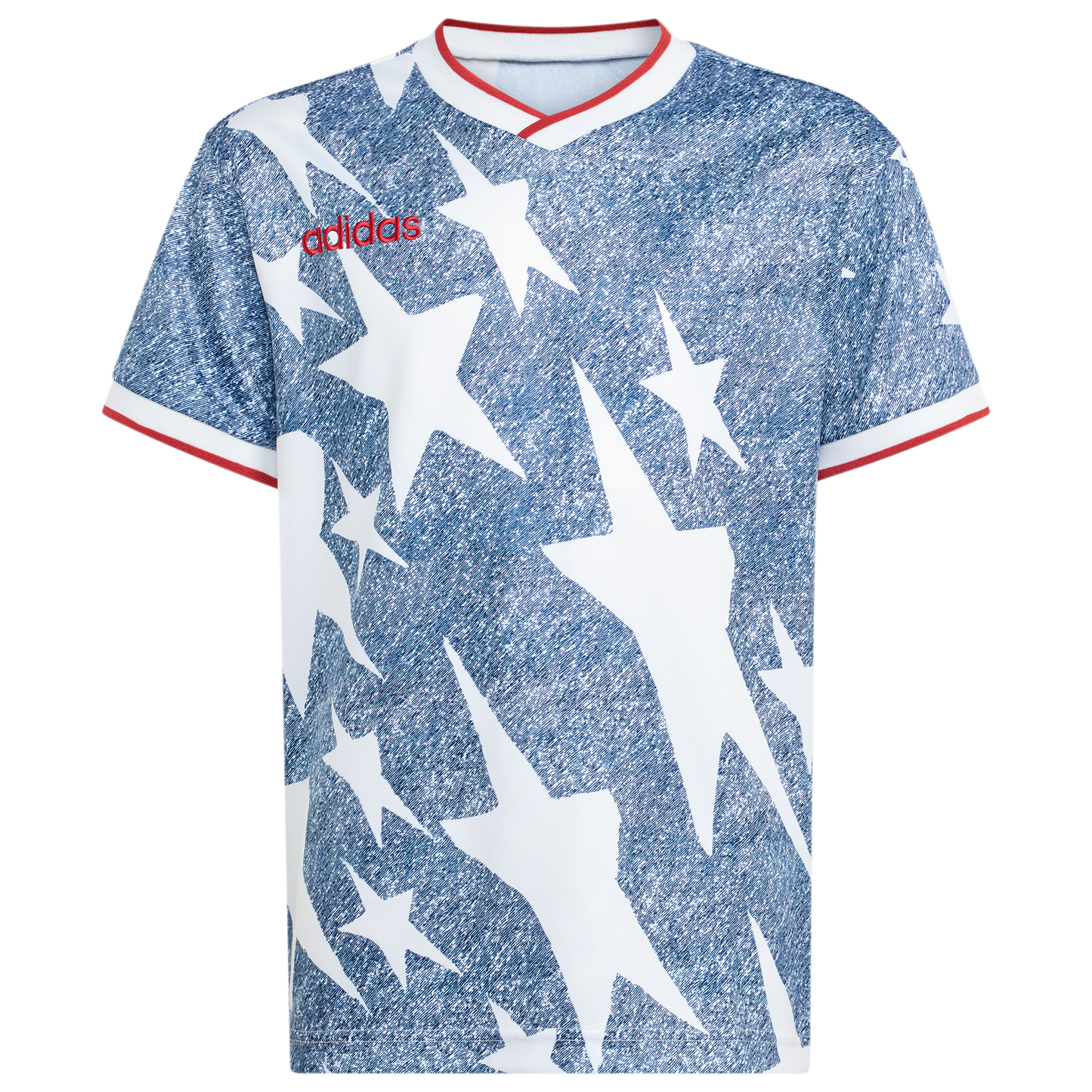 adidas Youth Denim Graphic Jersey - Denim Collection