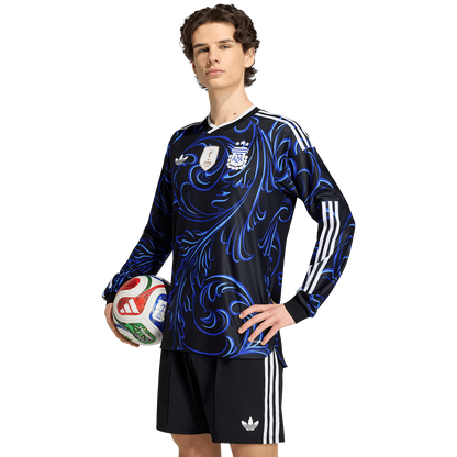 adidas Men's Argentina Away 2026 Authentic Long Sleeve Jersey