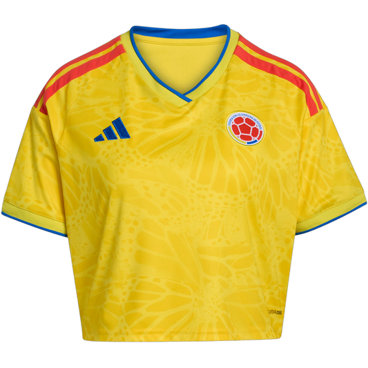 adidas Colombia 2026 Women's Home Cropped Jersey