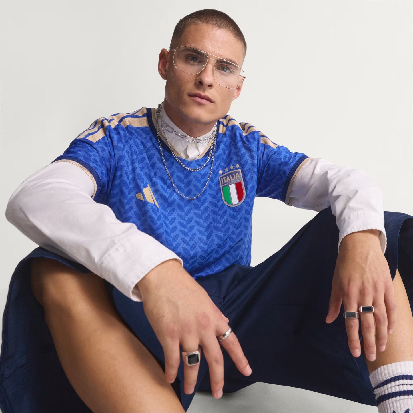 Mens Italy 26 Home Authentic Jersey