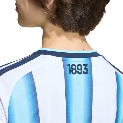 adidas Argentina 2026 Youth Home Stadium Jersey