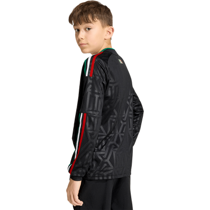 adidas Youth Mexico 3rd 2026 Long Sleeve Stadium Jersey