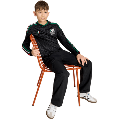 adidas Youth Mexico 3rd 2026 Long Sleeve Stadium Jersey