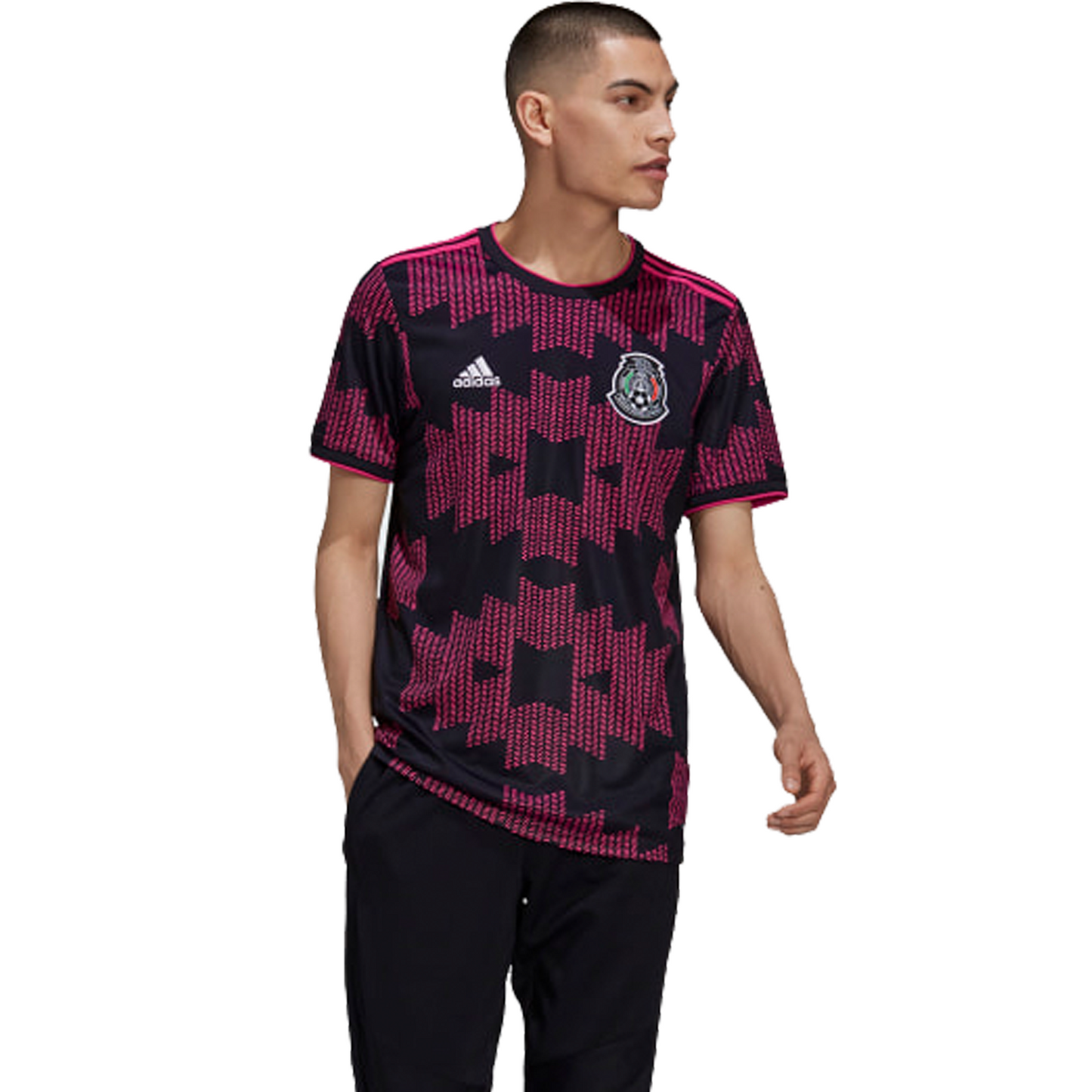 Adidas 2021 Mexico FMF Home Men's Stadium Jersey