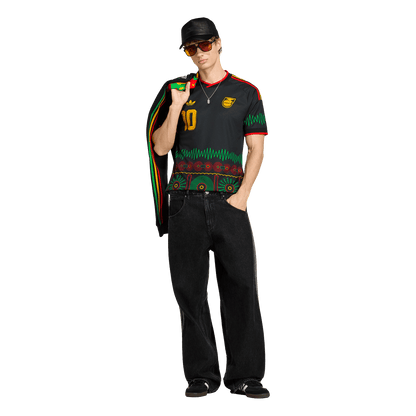 adidas Jamaica 2026 x Bob Marley #10 Men's Away Stadium Jersey
