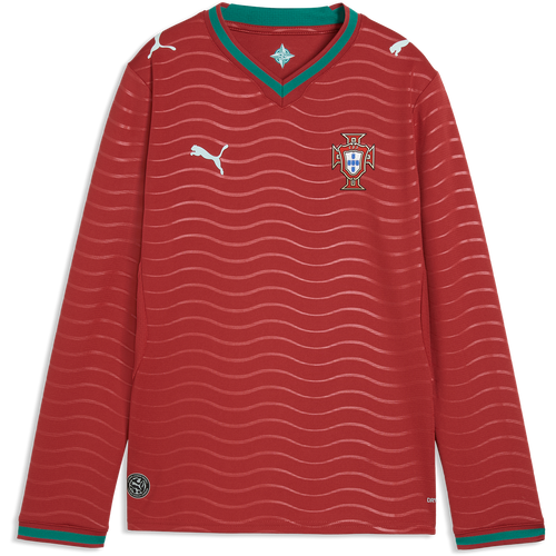 Puma Portugal 2026 Youth Long Sleeve Home Stadium Jersey