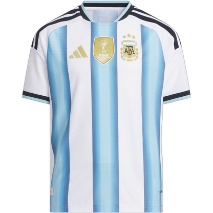 adidas Argentina 2026 Men's Youth Home Authentic Jersey