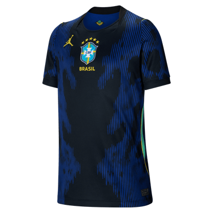 Nike Brasil Futebol x Jordan 2026 Youth Stadium Away Jersey