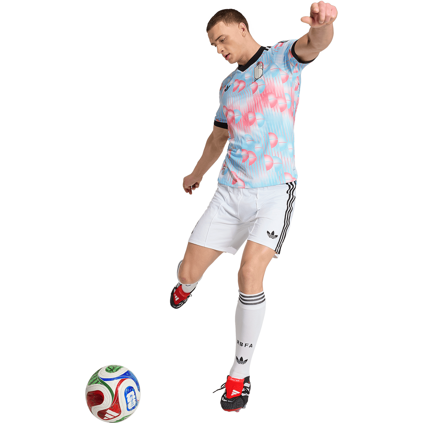 adidas Men's Belgium Away 2026 Authentic Match Jersey