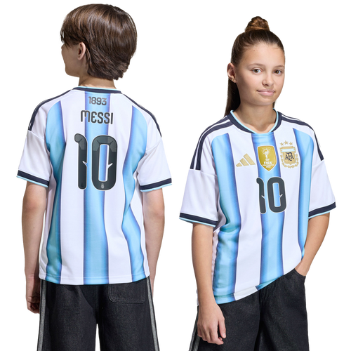 adidas Argentina 2026 Youth Lionel Messi Home Stadium Jersey