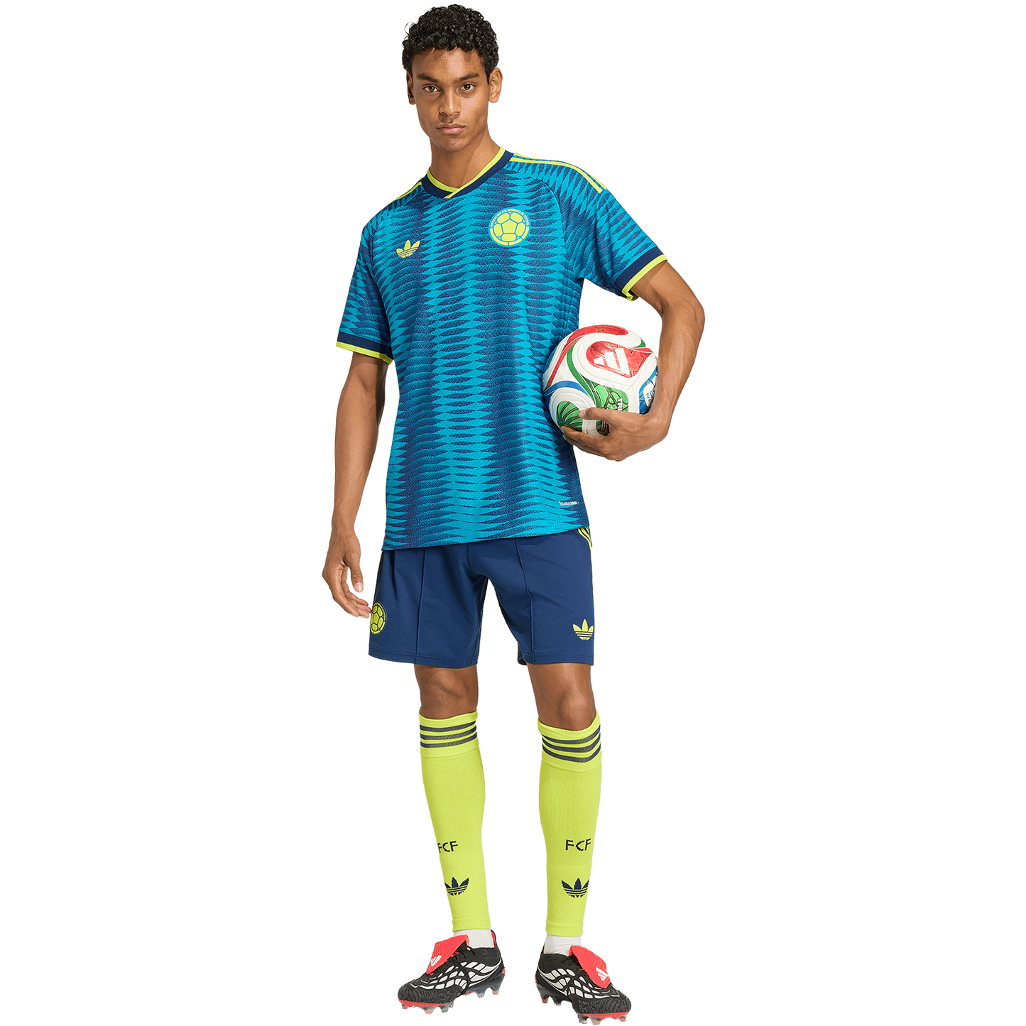 adidas Men's Colombia Away 2026 Authentic Match Jersey