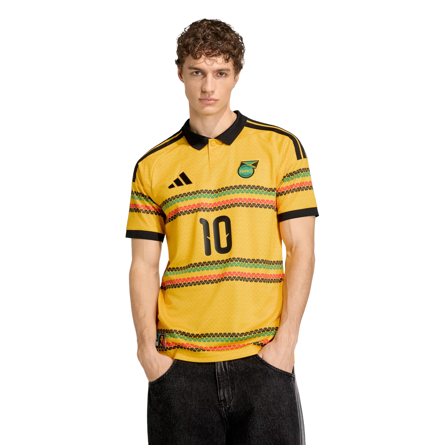 adidas Jamaica 2026 x Bob Marley #10 Men's Home Stadium Jersey