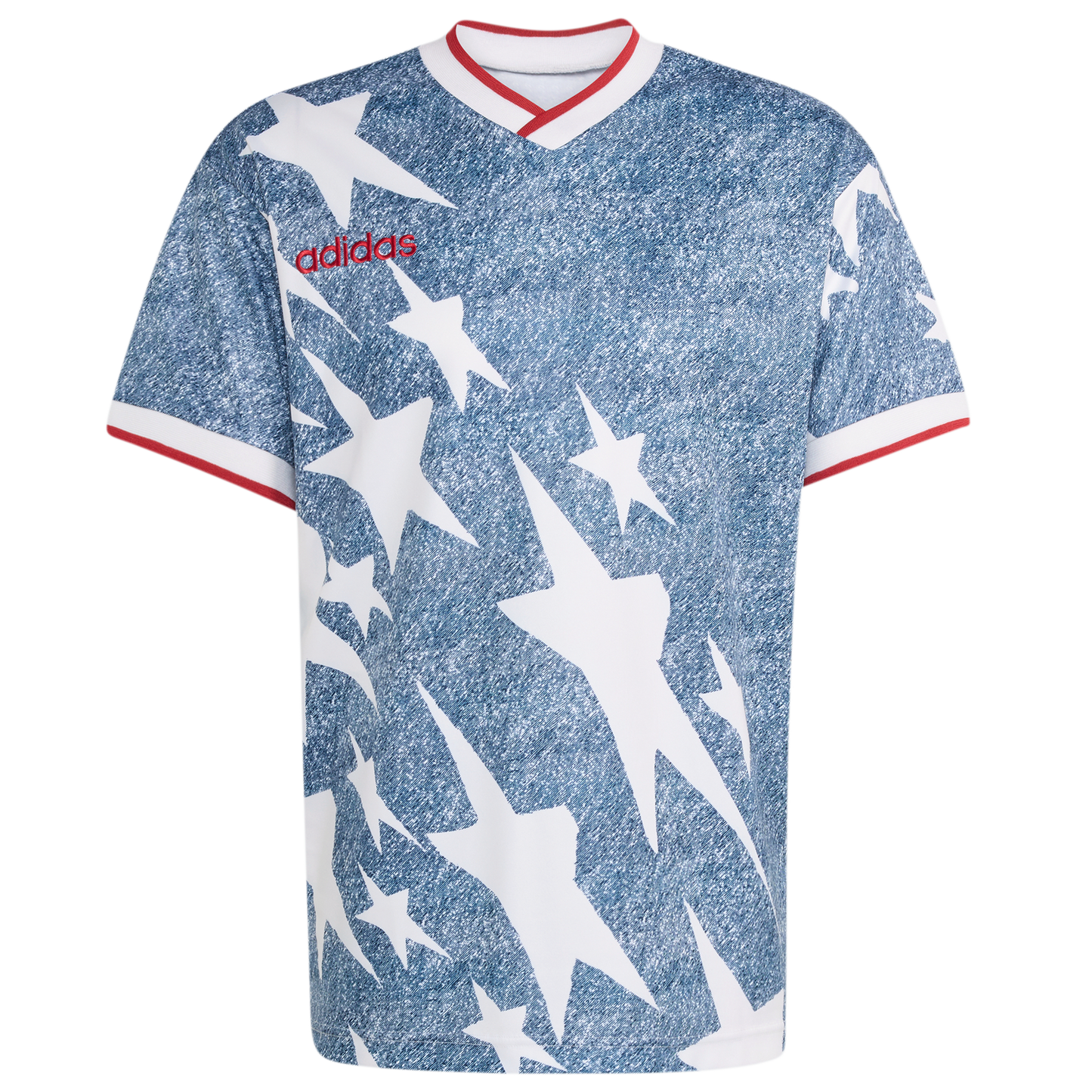 adidas Men's Denim Graphic Jersey - Denim Collection