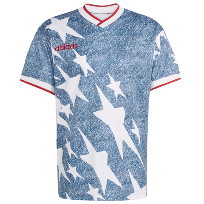 adidas Men's Denim Graphic Jersey - Denim Collection