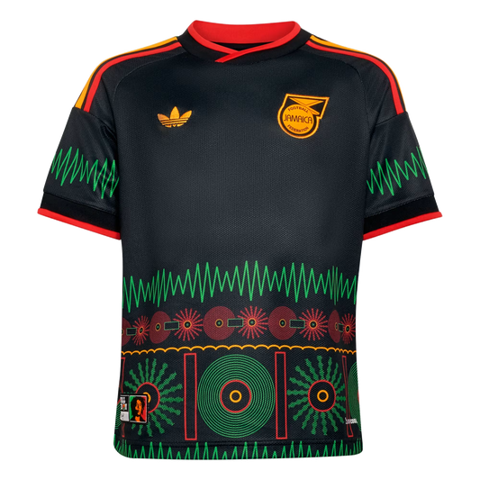 adidas Jamaica 2026 x Bob Marley Youth Away Stadium Jersey