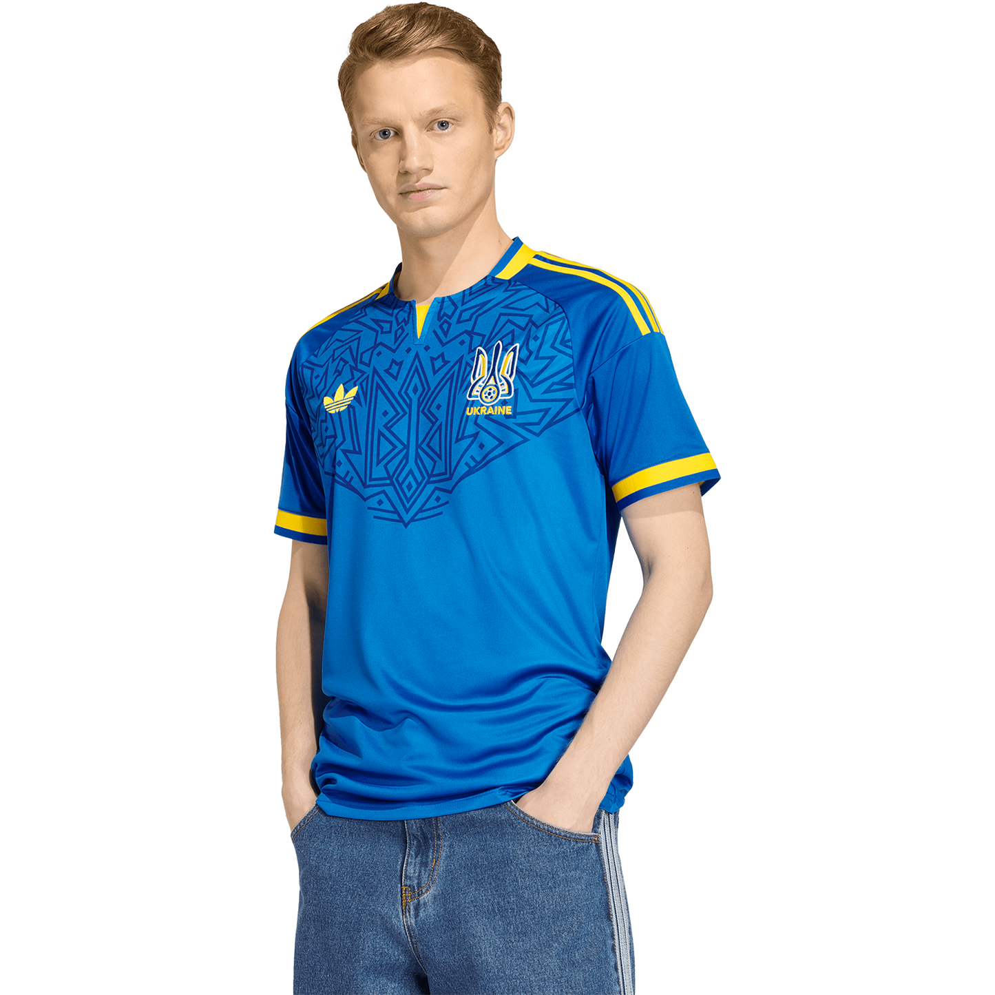 adidas Men's Ukraine Away 2026 Stadium Jersey