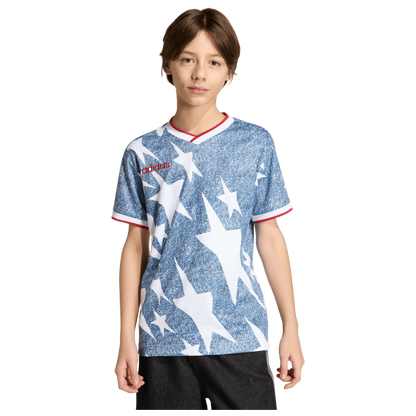 adidas Youth Denim Graphic Jersey - Denim Collection