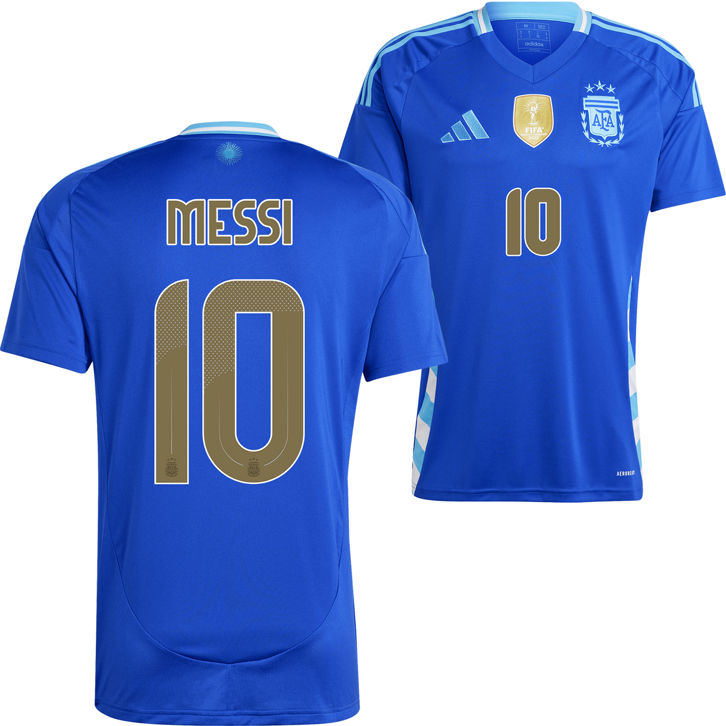 adidas Argentina 2024 Men's Away Stadium Messi Jersey
