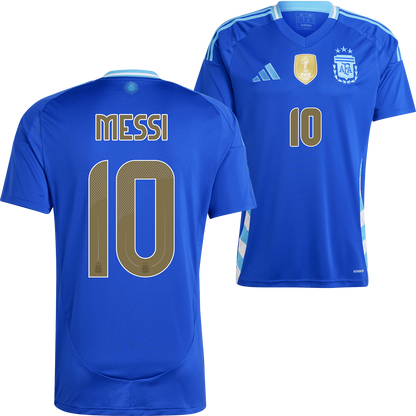 adidas Argentina 2024 Men's Away Stadium Messi Jersey
