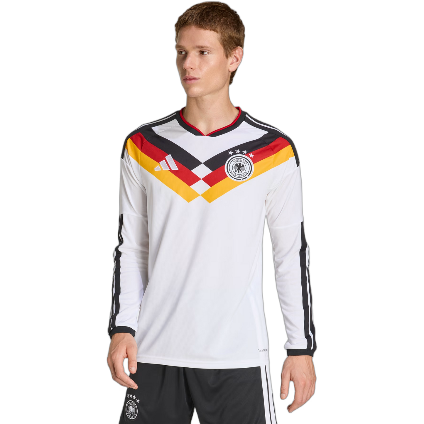 adidas Germany 2026 Men's Long Sleeve Home Stadium Jersey