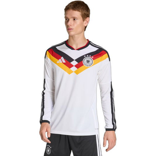 adidas Germany 2026 Men's Long Sleeve Home Stadium Jersey