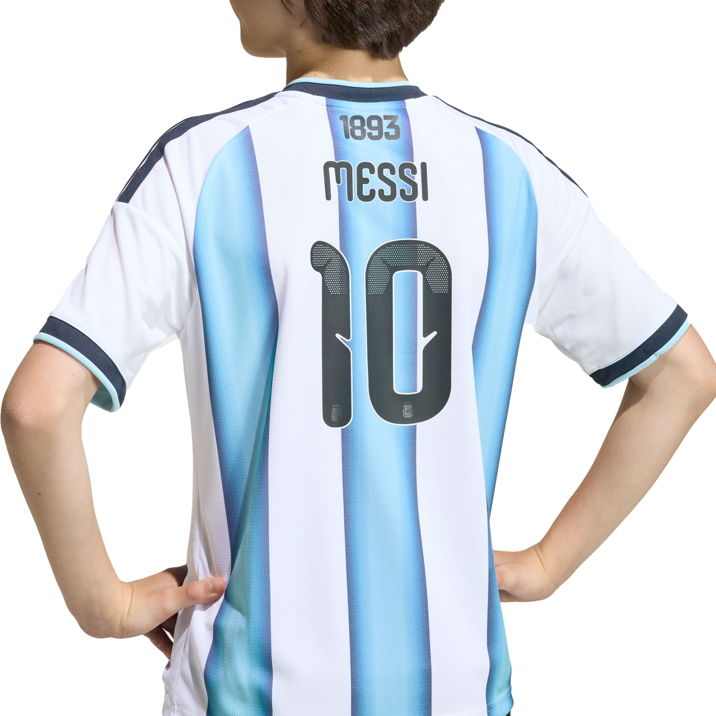 adidas Argentina 2026 Youth Lionel Messi Home Stadium Jersey