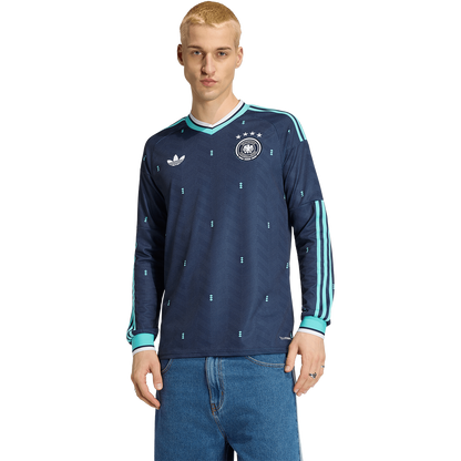 adidas Men's Germany Away 2026 Stadium Long Sleeve Jersey
