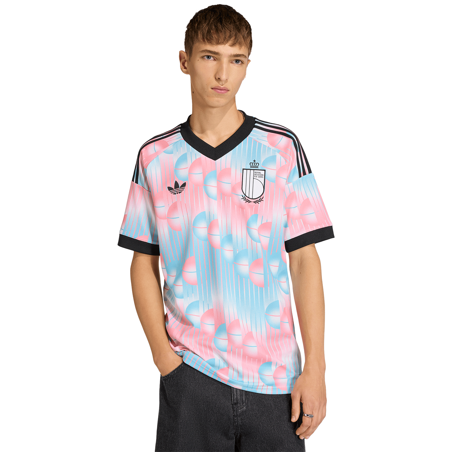 adidas Men's Belgium Away 2026 Stadium Jersey